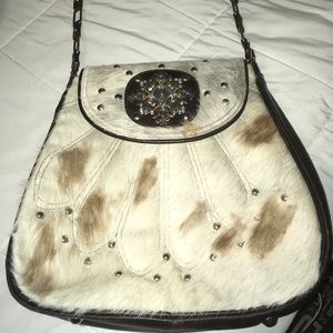100% COWHIDE LEATHER BAG